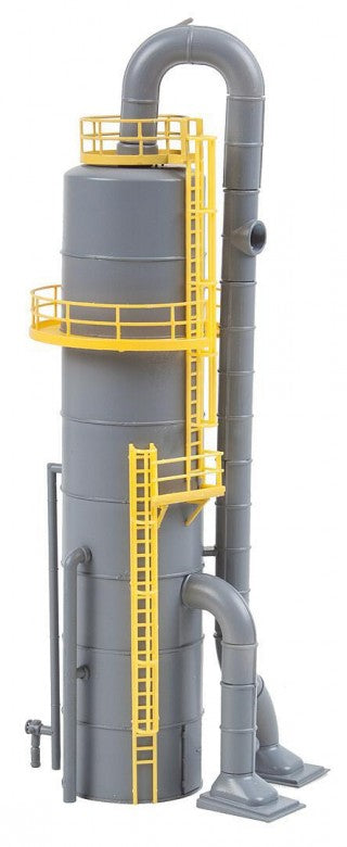 Faller 130177 HO Vertical Storage Tank/Column with Piping Building Kit