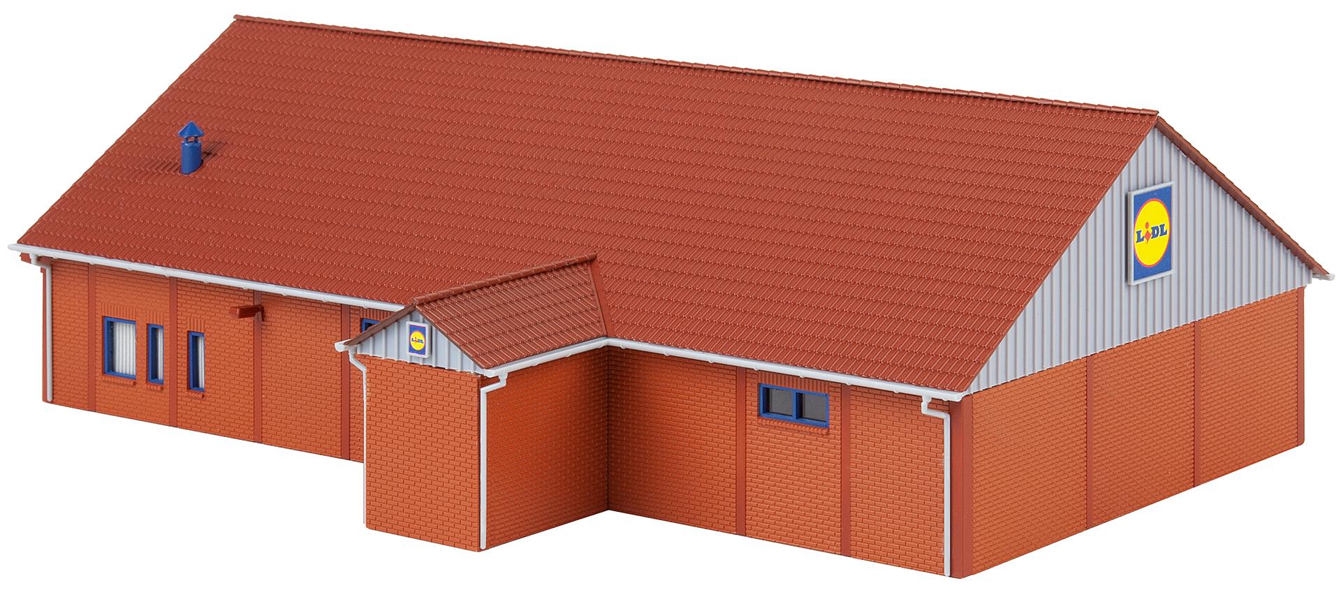 Faller 130615 HO Lidl Supermarket Building Kit