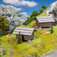 Faller 130636 HO Hay Barns Building Kit (Pack of 2)