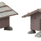 Faller 130636 HO Hay Barns Building Kit (Pack of 2)