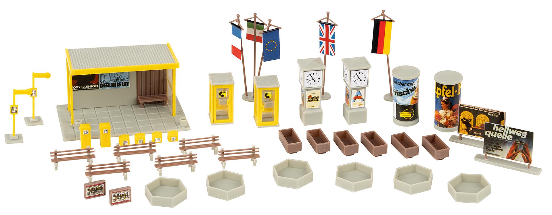 Faller 130887 HO Village Post Office Building Kit