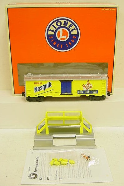 Lionel 6-19898 Nestle Quik Operating Milk Car NIB