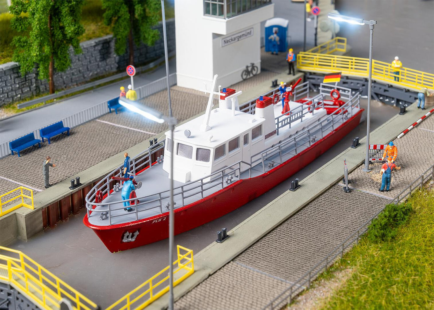 Faller 131016 HO Fire Boat Building Kit
