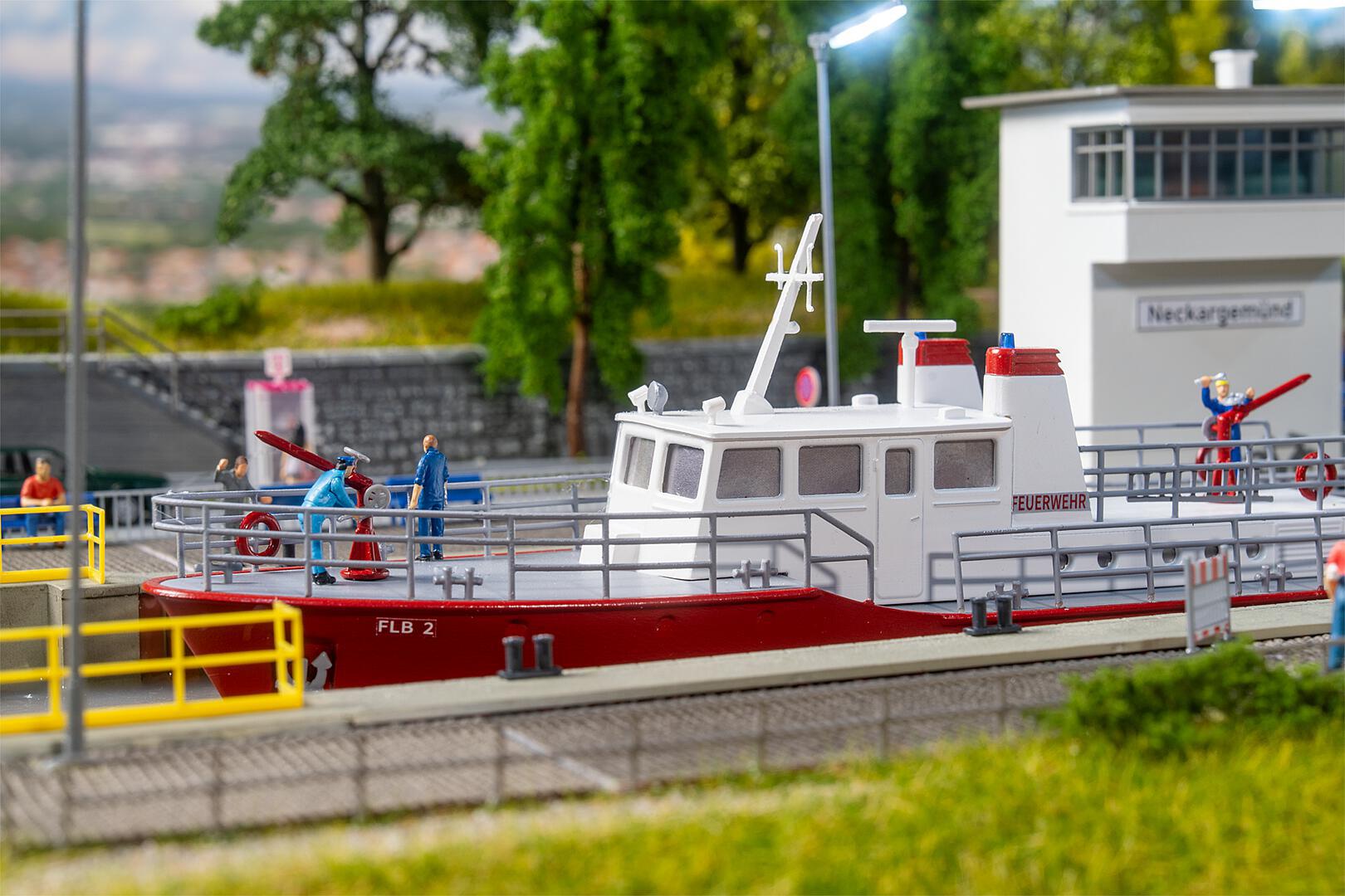 Faller 131016 HO Fire Boat Building Kit