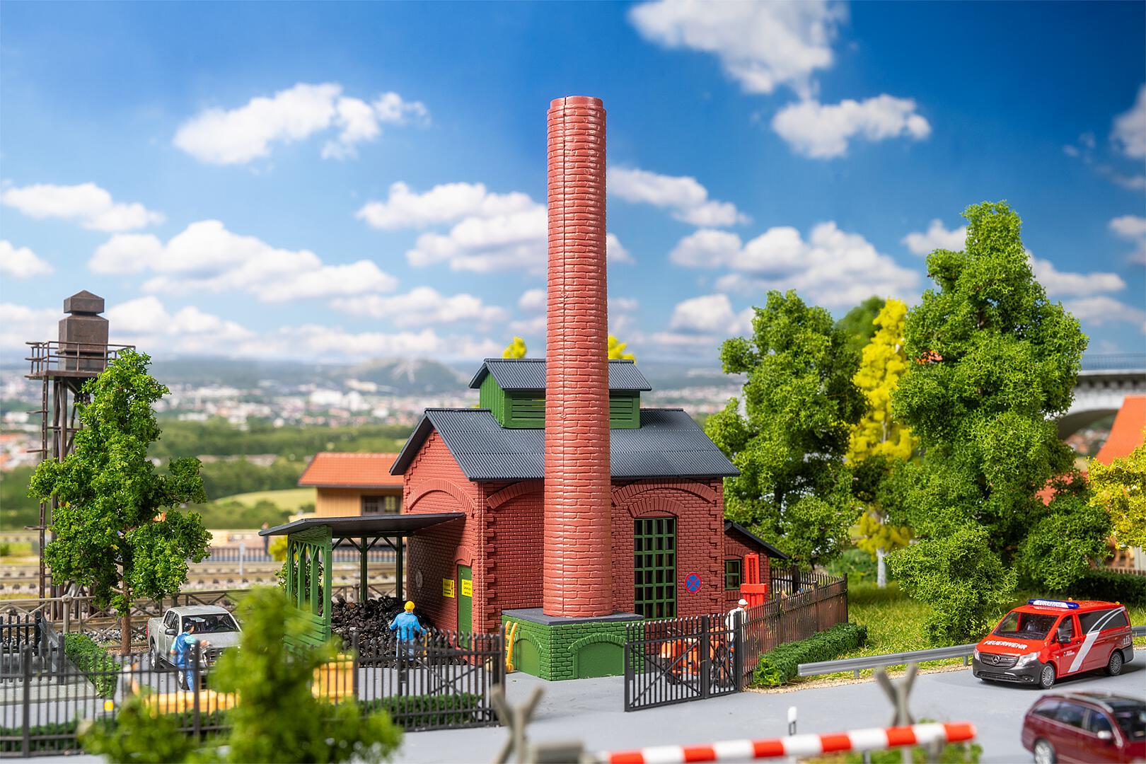Faller 131337 HO Boiler House Building Kit