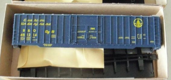 Athearn 1337 HO B&O 50 ft Boxcar Kit #481214