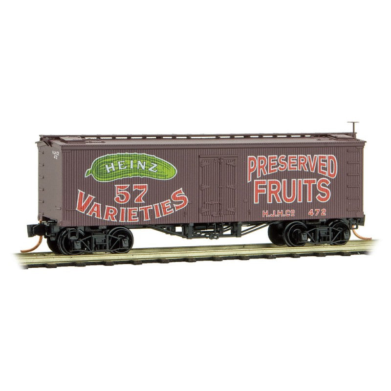 Micro-Trains 05800270 N HJ Heinz 36' Wood Sheathed Ice Reefer #472