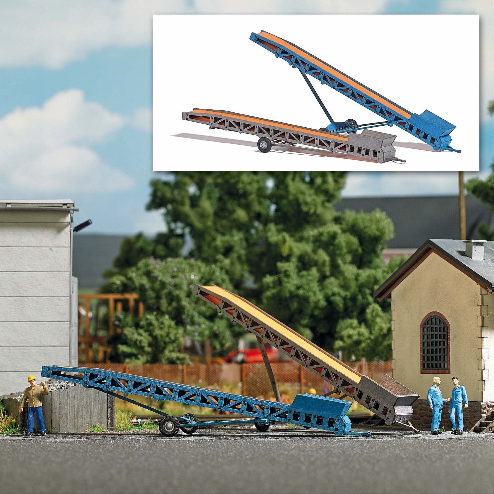 Busch 1374 HO Conveyor Belts Kit