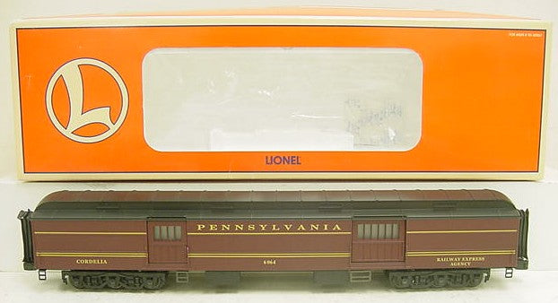 Lionel 6-39051 O Gauge Pennsylvania Heavyweight Baggage Car #6064 LN/Box