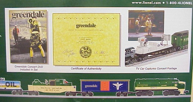 Lionel 6-30002 O Scale Neil Young Greendale Diesel Train Set MT/Box