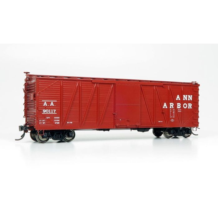 Rapido Trains 142001 HO Ann Arbor USRA Single Sheathed Boxcar (Pack of 6)