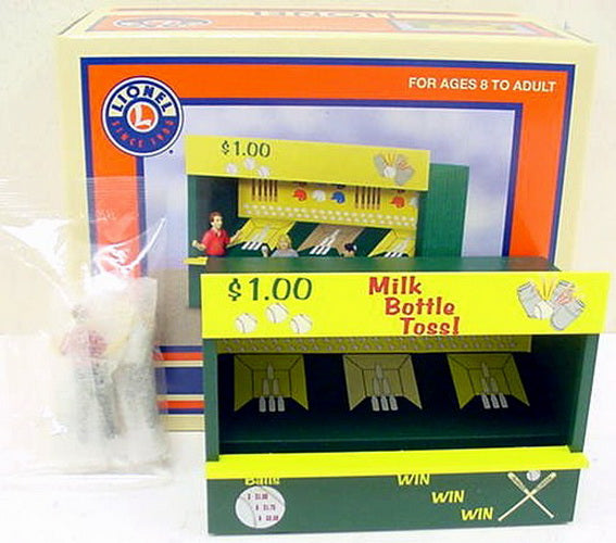Lionel 6-14230 O Gauge Milk Bottle Midway Game LN/Box