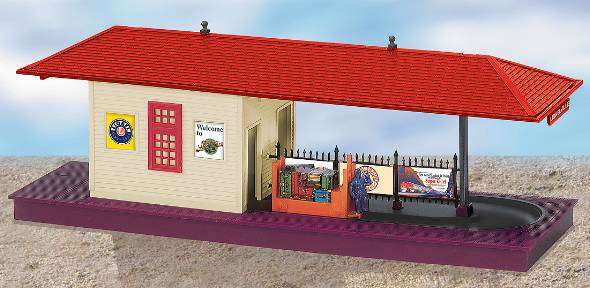 Lionel 6-14236 #356 Operating Freight Station LN/Box