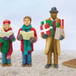Lionel 6-14259 O Scale Christmas People Hand Painted Pewter Figures (Set of 5)