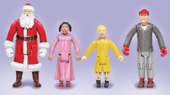 Lionel 6-14273 O Scale Polar Express Add-On Christmas & Winter Figures(Set of 4)