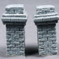 Frenchman River Modelworks 1431 HO Grey Resin Brick Chimney (Pack of 2)