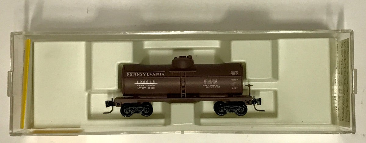 MicroTrains 14401-2 Z Scale Pennsylvania Single Dome Tank Car #498648 LN/Box