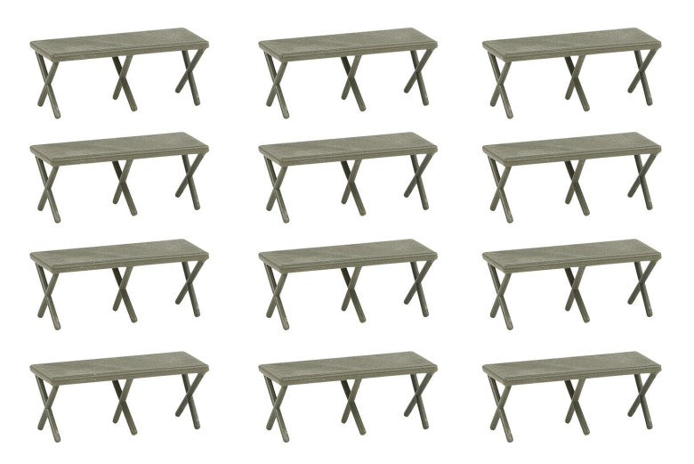 Faller 144071 HO Camp Beds (Pack of 12)
