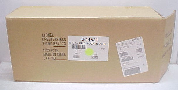 Lionel 6-14521 O Gauge Rock Island E-6 AA Diesel Locomotive Set LN/Box