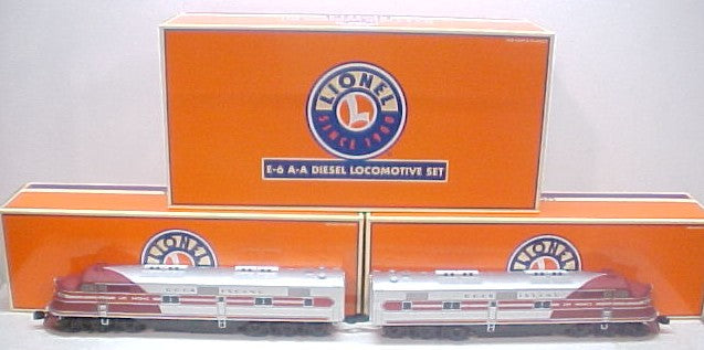 Lionel 6-14521 O Gauge Rock Island E-6 AA Diesel Locomotive Set LN/Box