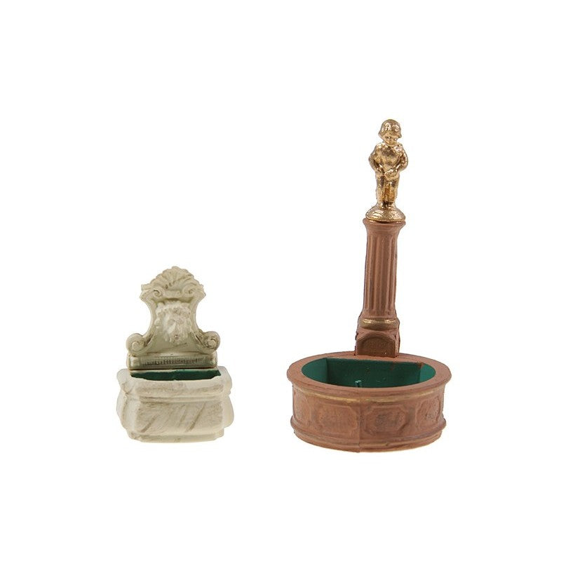 Noch 14880 HO/OO Scale Brunnen (Fountains) (Set of 2)