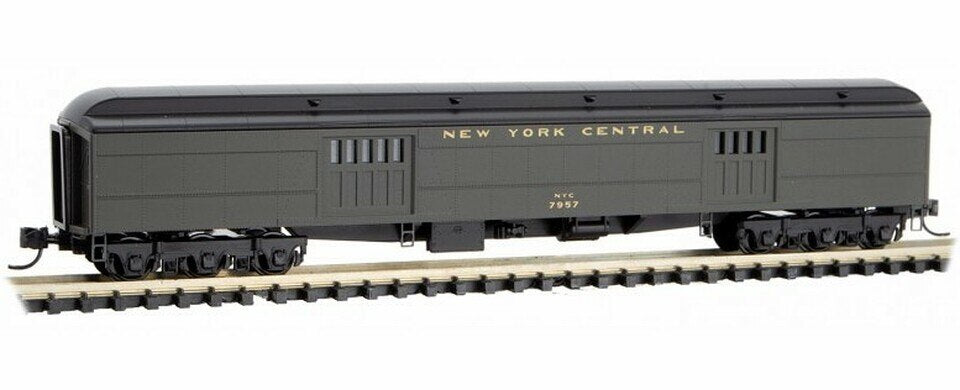 Micro-Trains 14700110 N New York Central 70' Heavyweight Baggage Car #7957