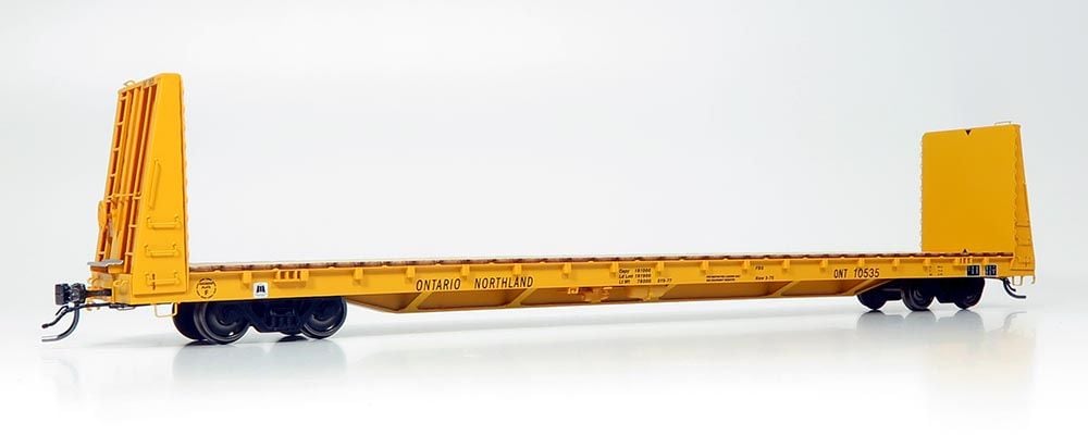 Rapido Trains 147007A HO ONR Marine Industries Bulkhead Flatcar (Single Car)