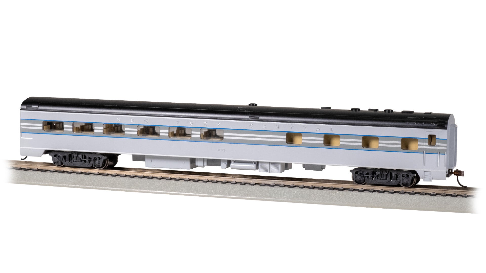Bachmann 14809 HO New York Central '38 Scheme 85' Smooth-Side Dining Car #685