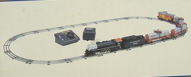 Lionel 6-31909 Santa Fe Shell Tank O Gauge Steam Train Set MT/Box