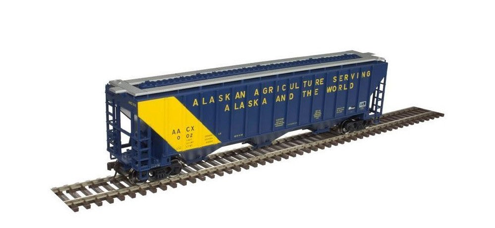 Atlas 20005463 HO State of Alaska AACX Thrall 4750 Covered Hopper #002