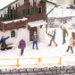 Faller 151711 HO Passers-By in Winter Figure (Set of 8)