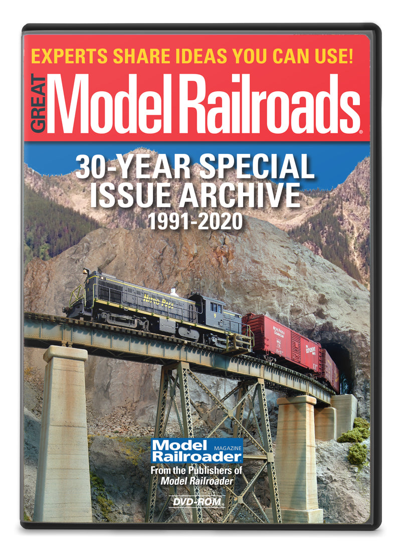 Kalmbach 15363 Great Model Railroads 30-Year Archive DVD-ROM