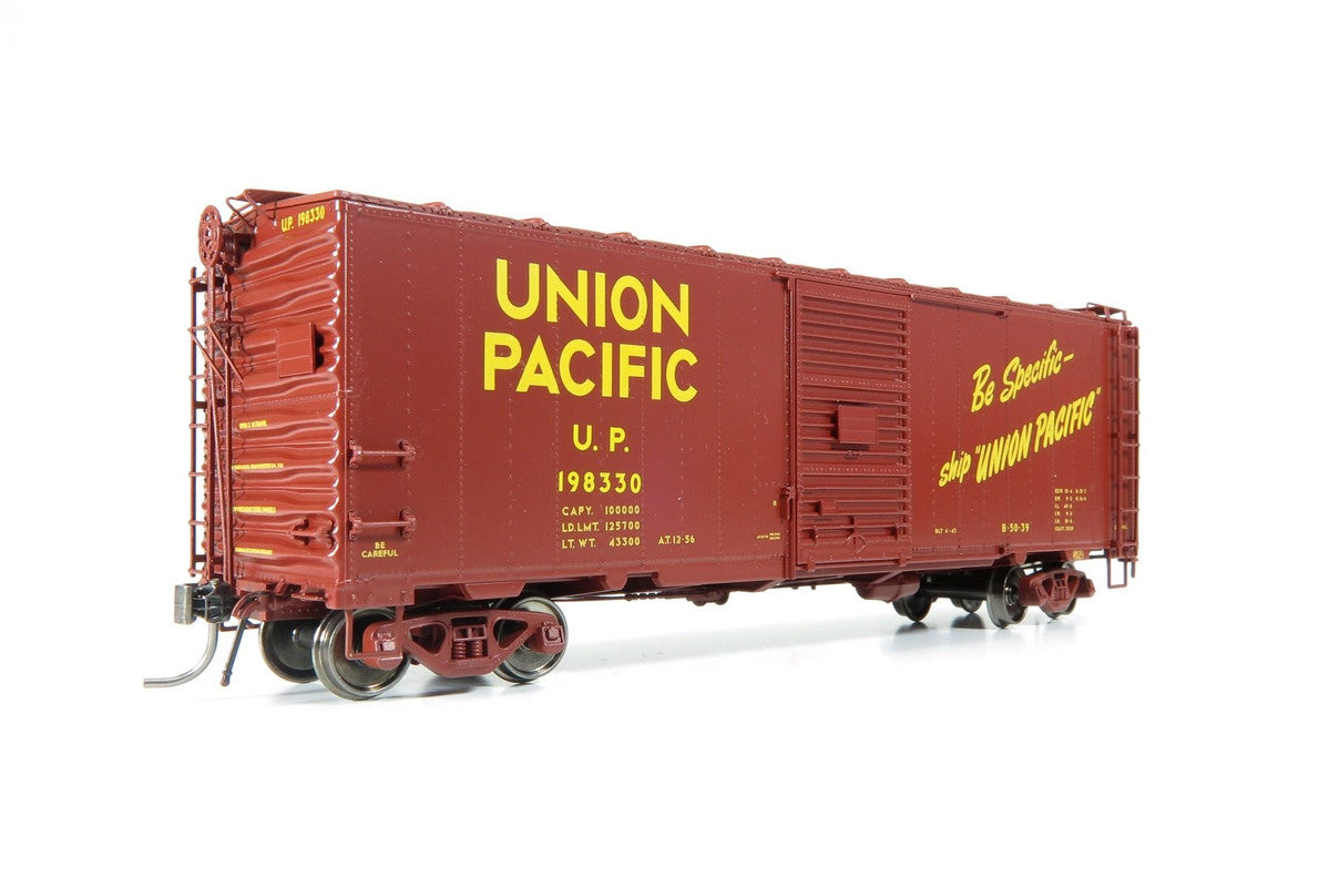 Rapido Trains 154007A HO Union Pacific 1956 Repaint 40' B-50-39 Boxcar