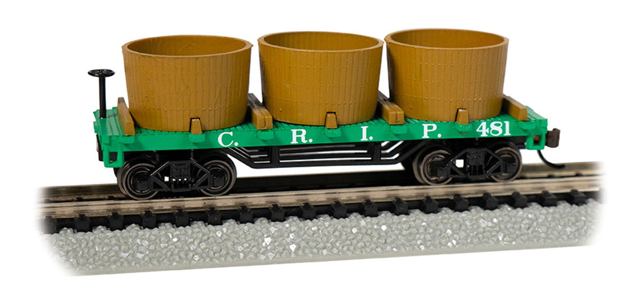 Bachmann 15556 N Chicago, Rock Island & Pacific Old Time Water Tank Car