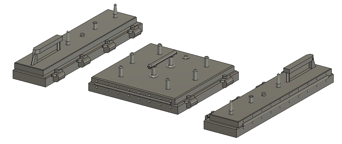 CMR Products 425-1109 N Undecorated LinkUp Small 3 Piece PTC (Pack of 2)
