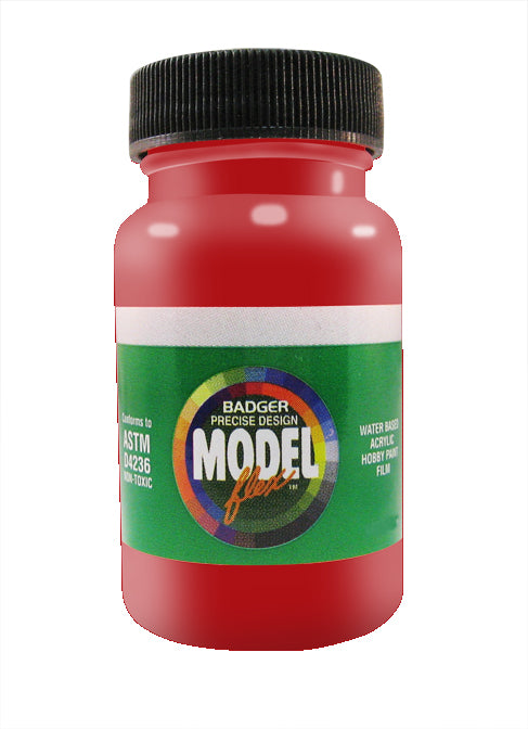Badger 16-117 Bright Orange Modelflex Automotive Acrylic Paint - 1 oz. Bottle
