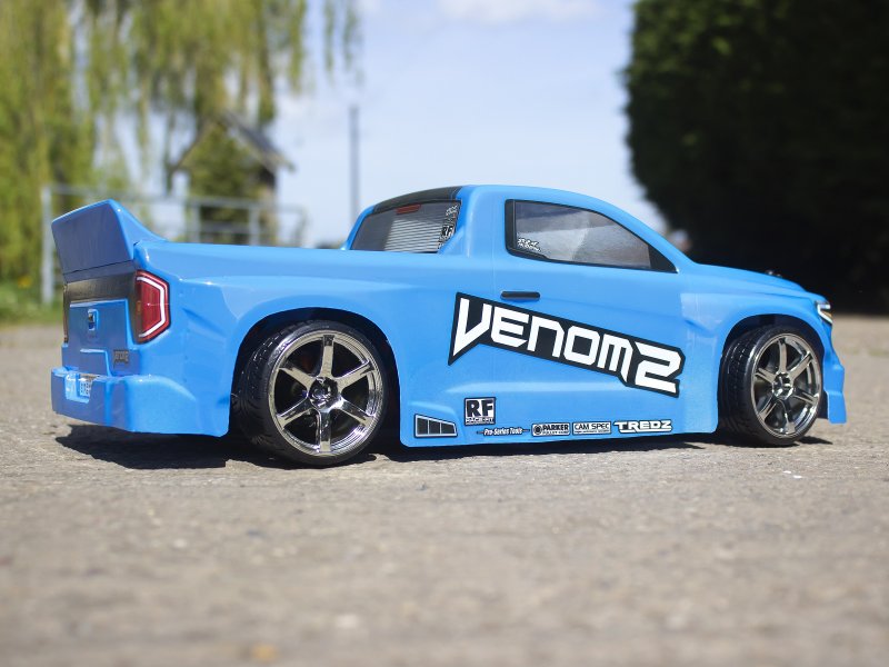 HPI Racing 160444 1:10 200 mm/WB 255 mm Venom 2 T-10 Clear Body