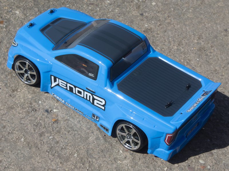 HPI Racing 160444 1:10 200 mm/WB 255 mm Venom 2 T-10 Clear Body
