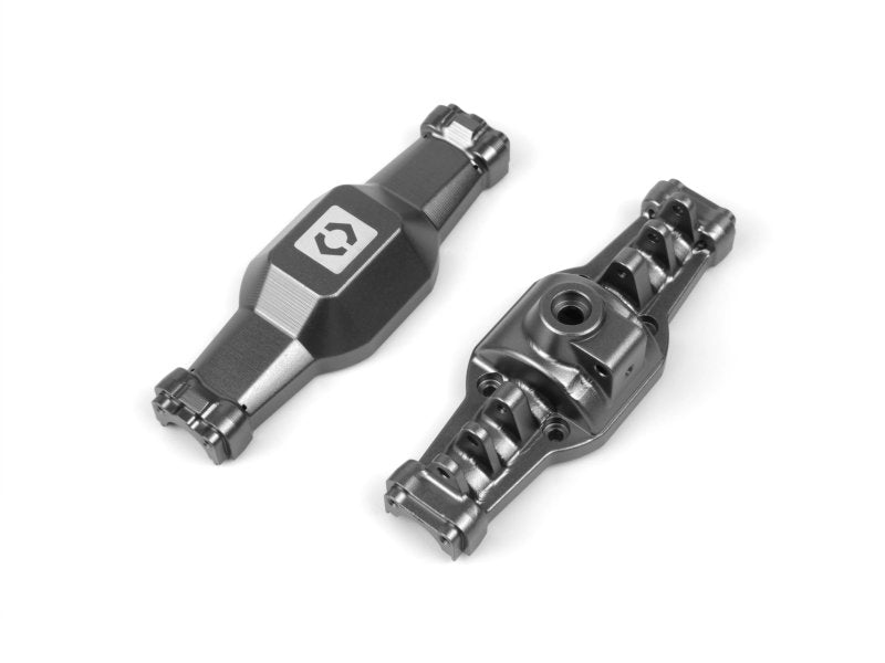 HPI Racing 161417 1:18 Gunmetal Aluminum Axle Housing Set