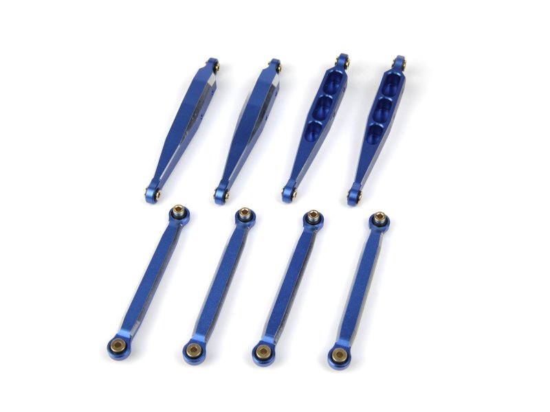 HPI Racing 161424 1:18 Blue Aluminum Suspension Link Set