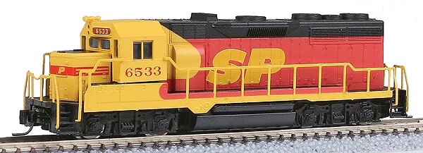 Micro-Trains 98101150 Z SP GP35 Powered Kodachrome Diesel Locomotive #6533