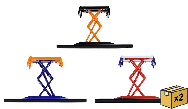 Greenlight Collectibles 16220-CASE 1:64 Automotive Double Scissor Lifts