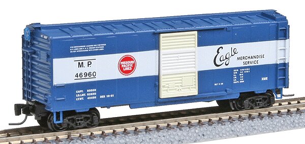 Micro-Trains 50000572 Z Missouri Pacific 40' Standard Single Door Box Car #46960