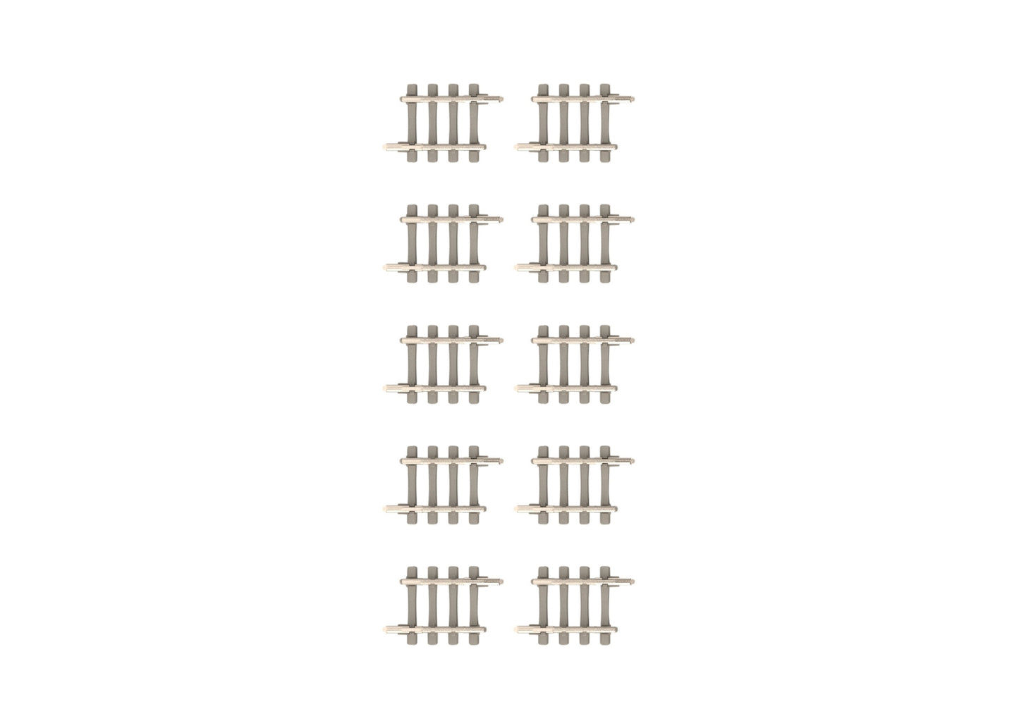 Trix 14503 Minitrix 11/16" Straight Track with Concrete Ties
