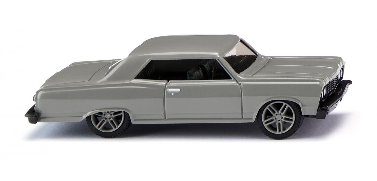 Wiking 22006 HO Concrete Grey 1964 Chevrolet Malibu 2-Door Car