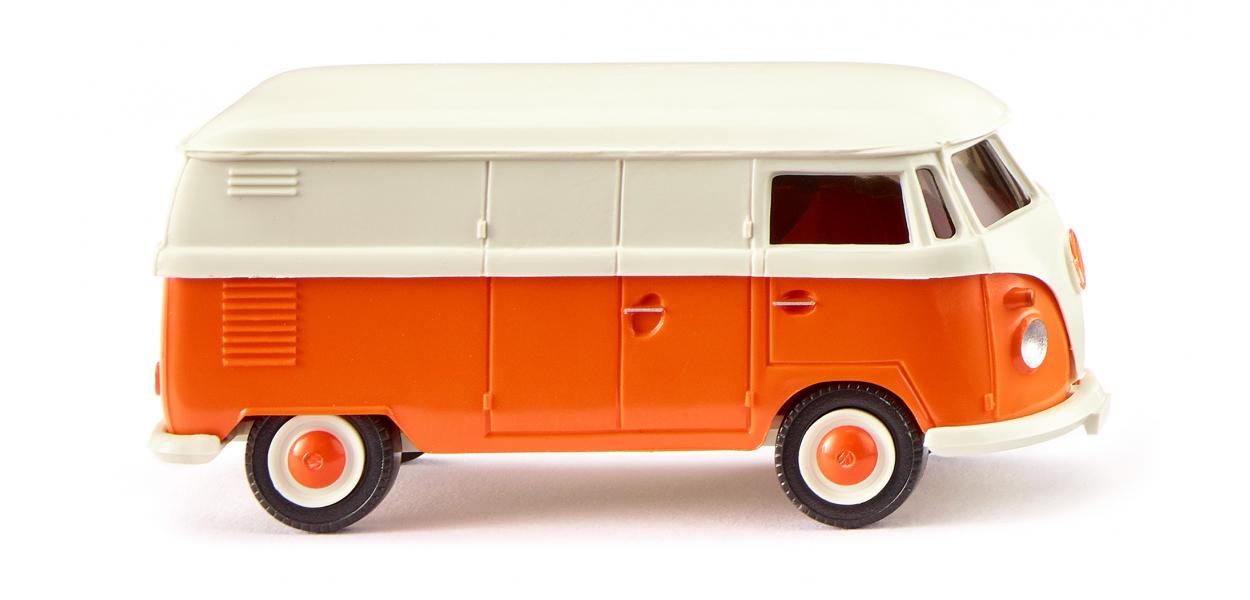 Wiking 030003 HO 100 Years Sieper - Volkswagen T1 Orange Panel Van