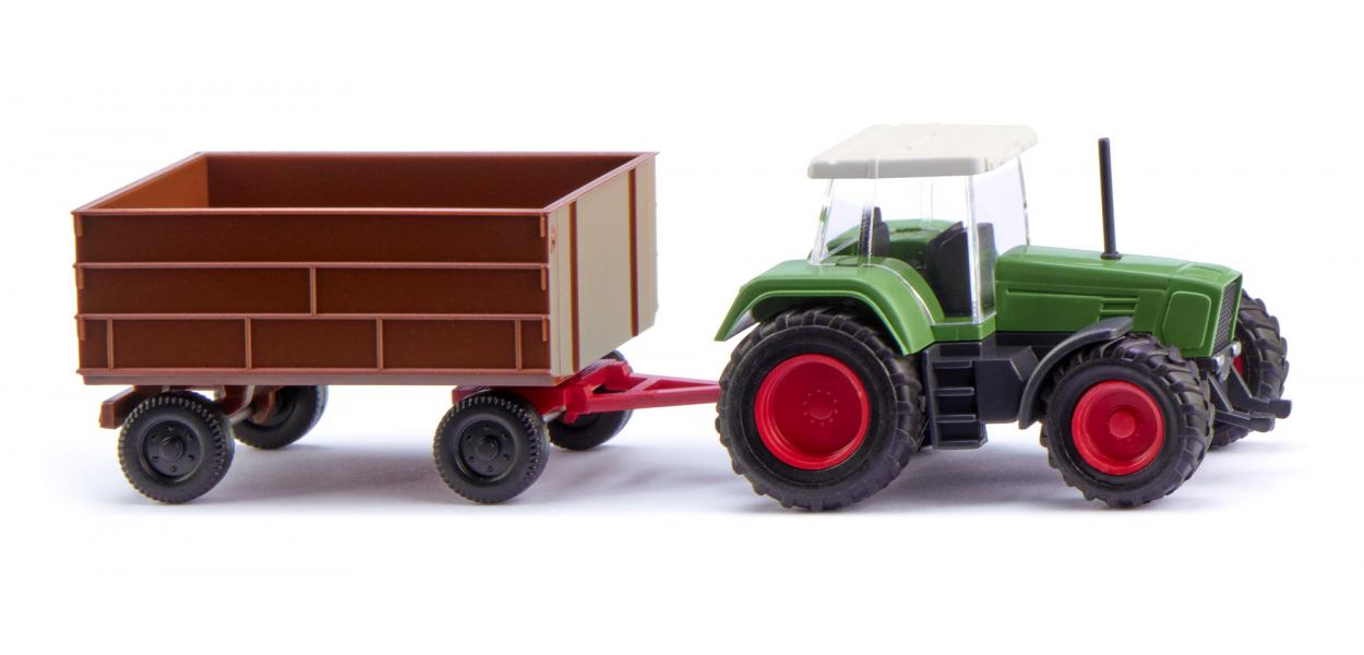 Wiking 096004 N Fendt Favorit with Trailer