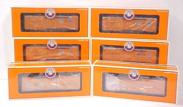 Lionel 6-17319 O Gauge Pacific Fruit Express Reefers (Set of 6) LN/Box