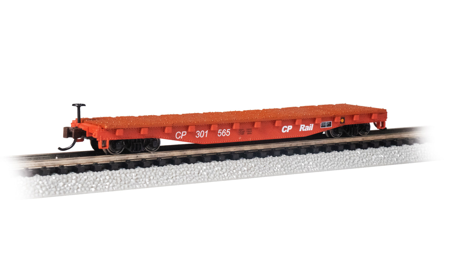 Bachmann 17355 N CP Rail 52' Flatcar #301565