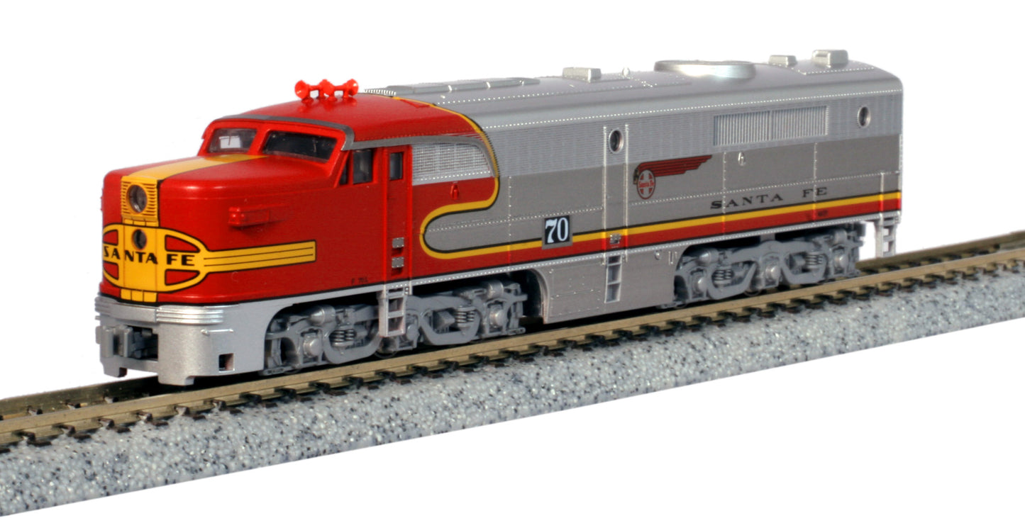 Kato 176-4120 N Santa Fe Warbonnet ALCO PA-1 Diesel Locomotive #70L